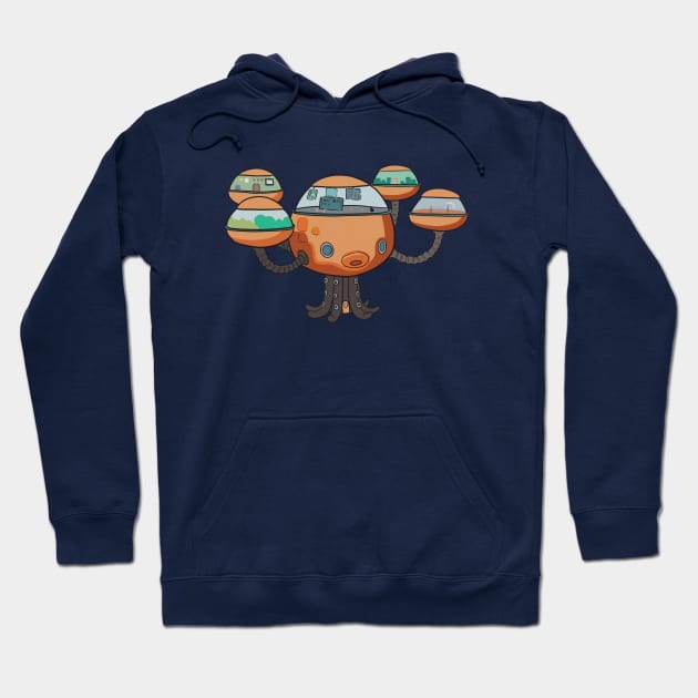 Octopod Hoodie by Laytle